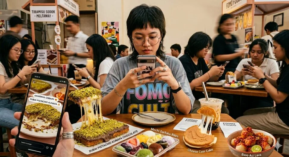 Fomo dan jajanan kekinian: ketika lidah diatur oleh media sosial